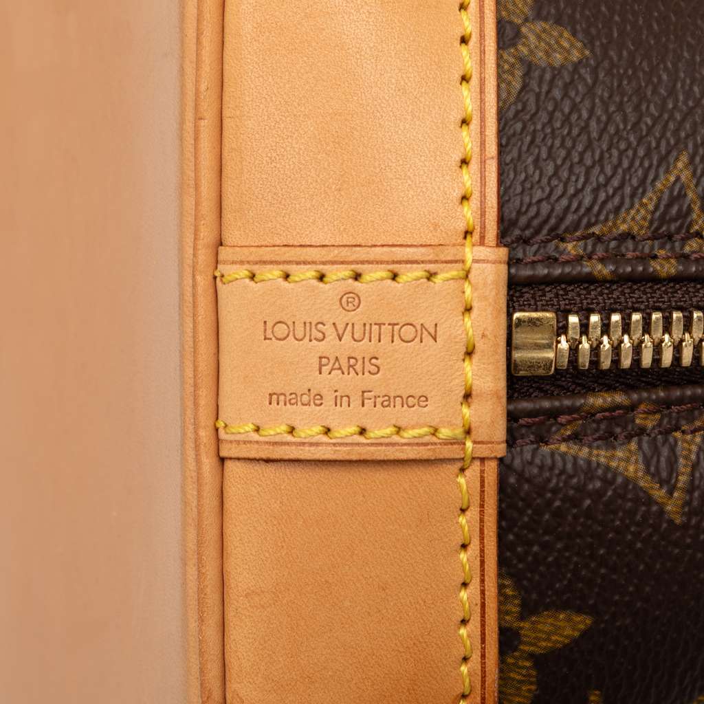 Louis Vuitton Monogram Alma PM Brown Good condition - Box View
