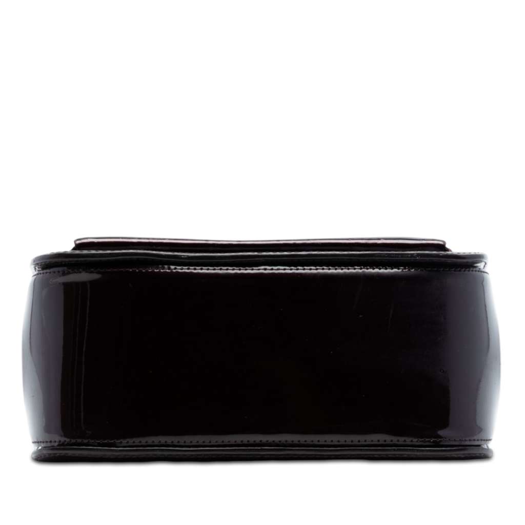 Louis Vuitton Monogram Vernis Miranda Purple Leather Good condition - Inside View