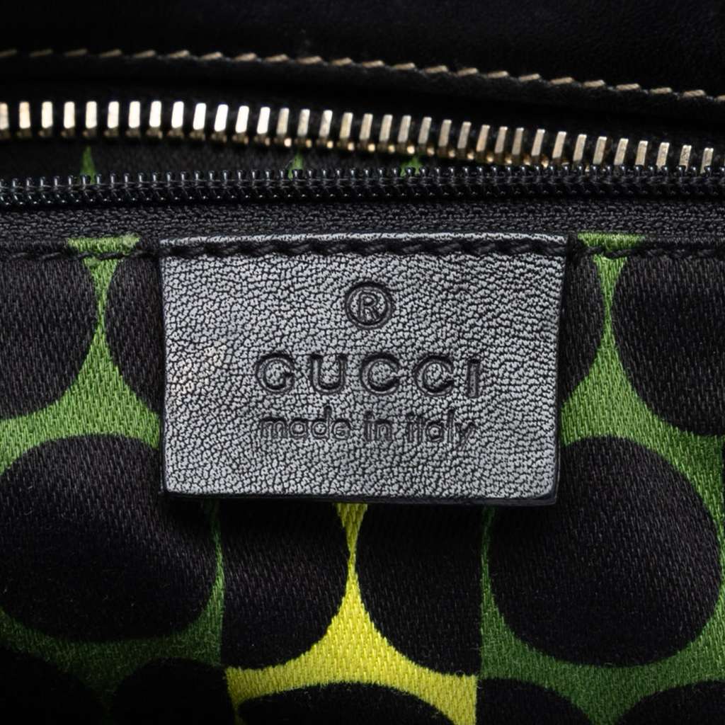 Gucci Leather Duchessa Tote Black Leather Good condition - Box View