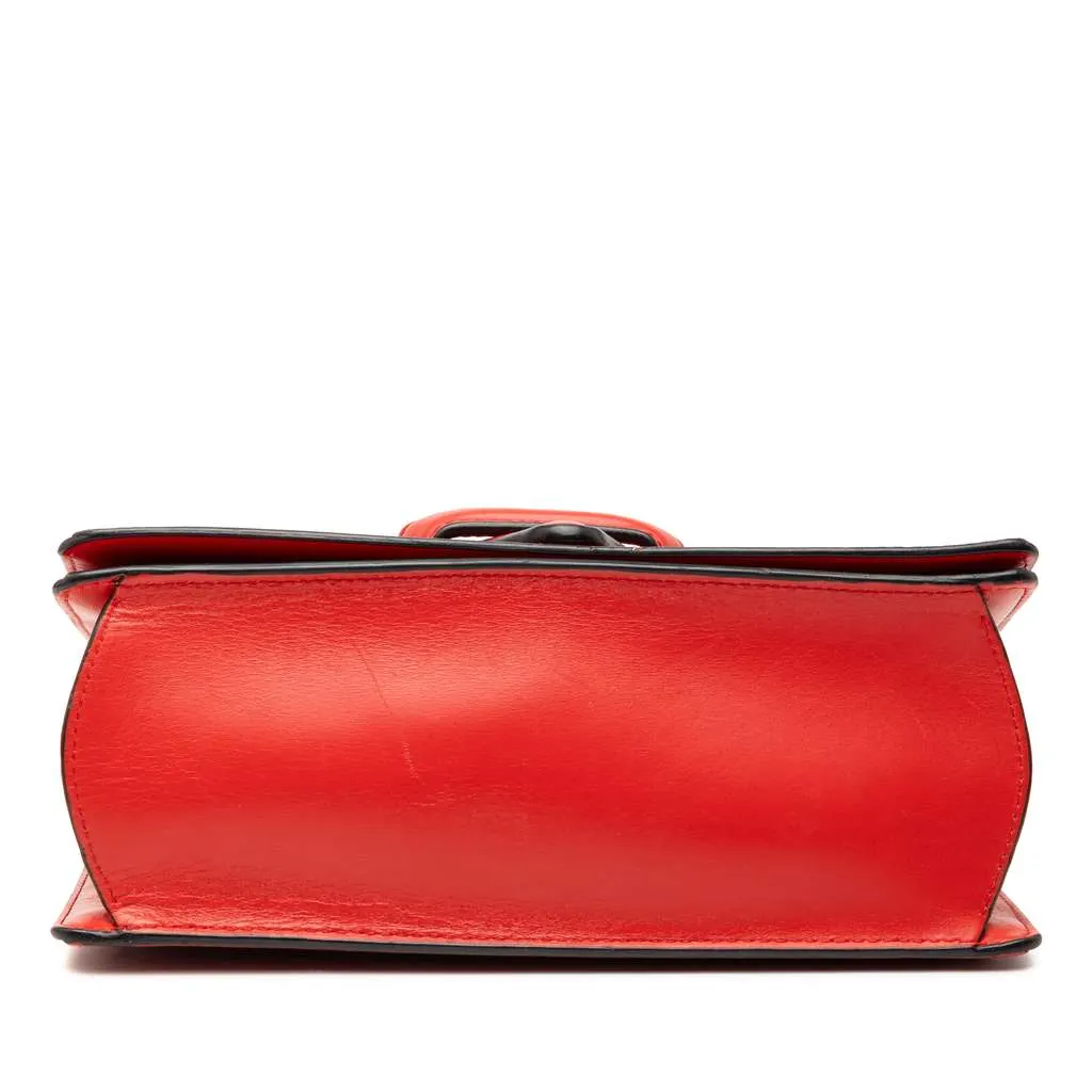 Loewe Medium Leather Barcelona Crossbody Red Leather Very good - Inside View