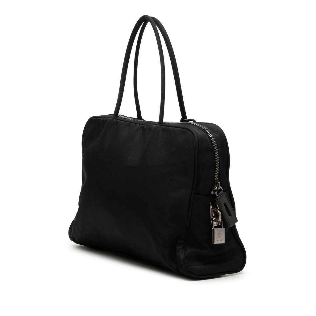 Prada Tessuto Handbag Black Good condition - Back View