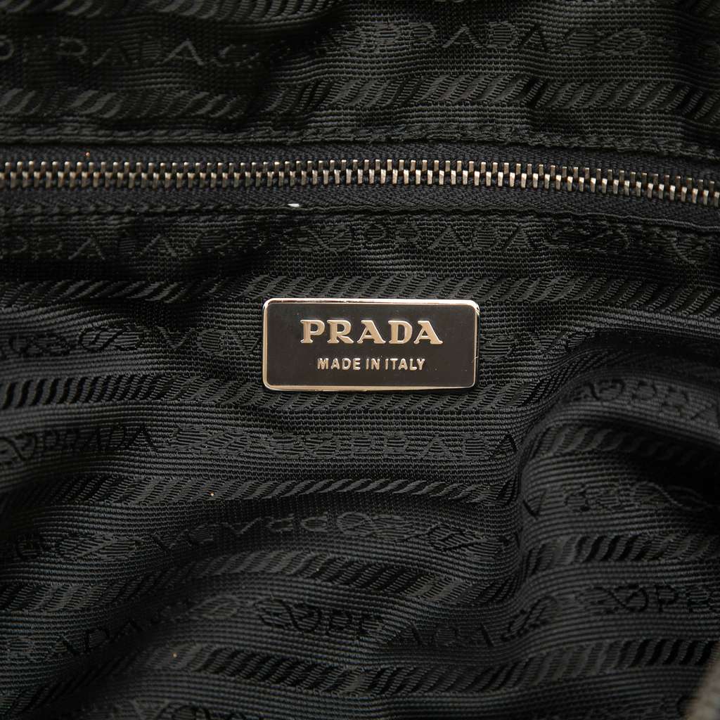 Prada Tessuto Handbag Black Good condition - Box View