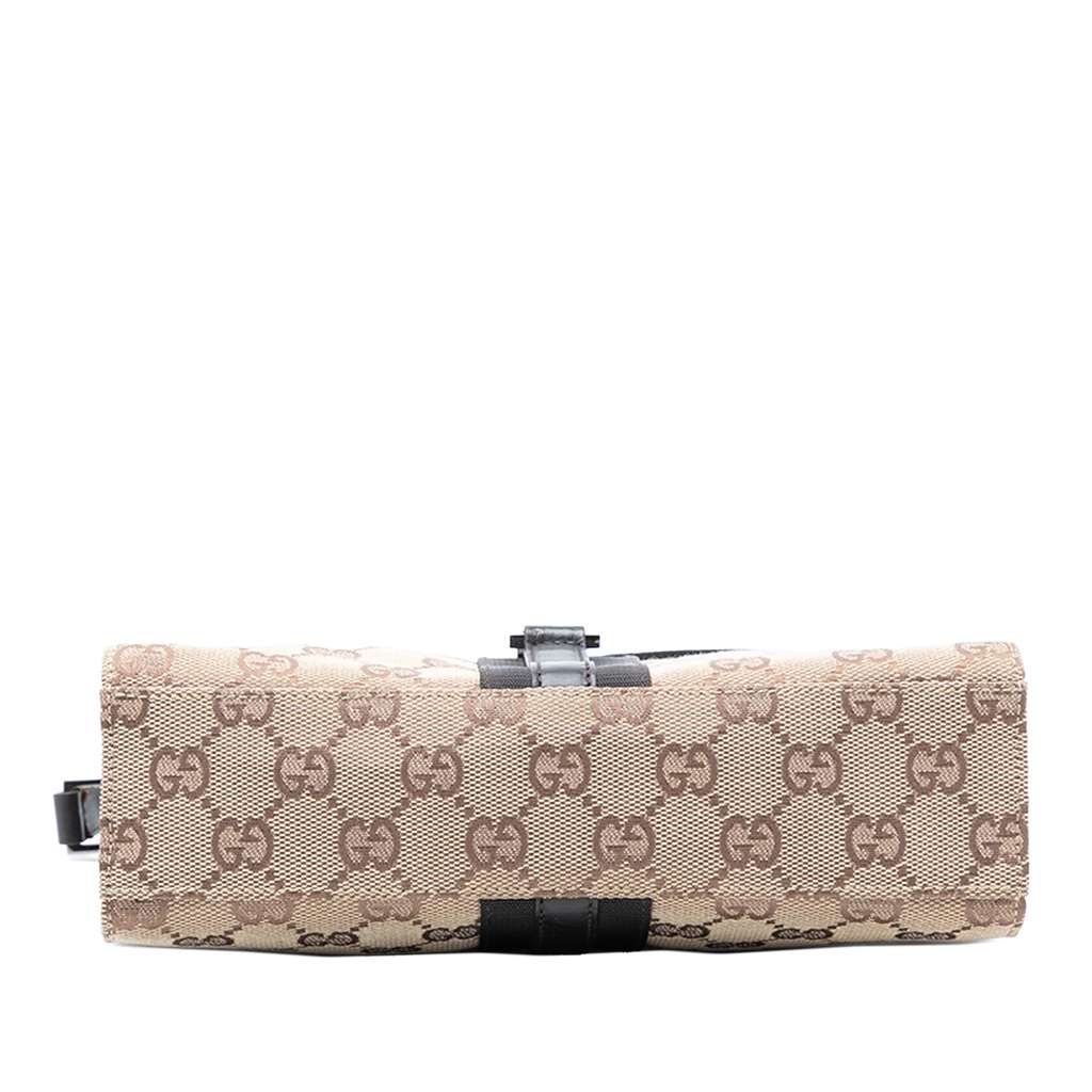 Gucci GG Canvas Jackie Shoulder Bag Beige Good condition - Inside View