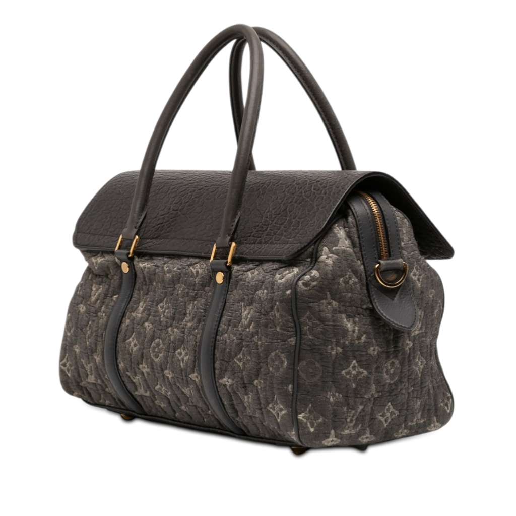 Louis Vuitton Monogram Volupte Psyche Grey Canvas Fair condition - Back View