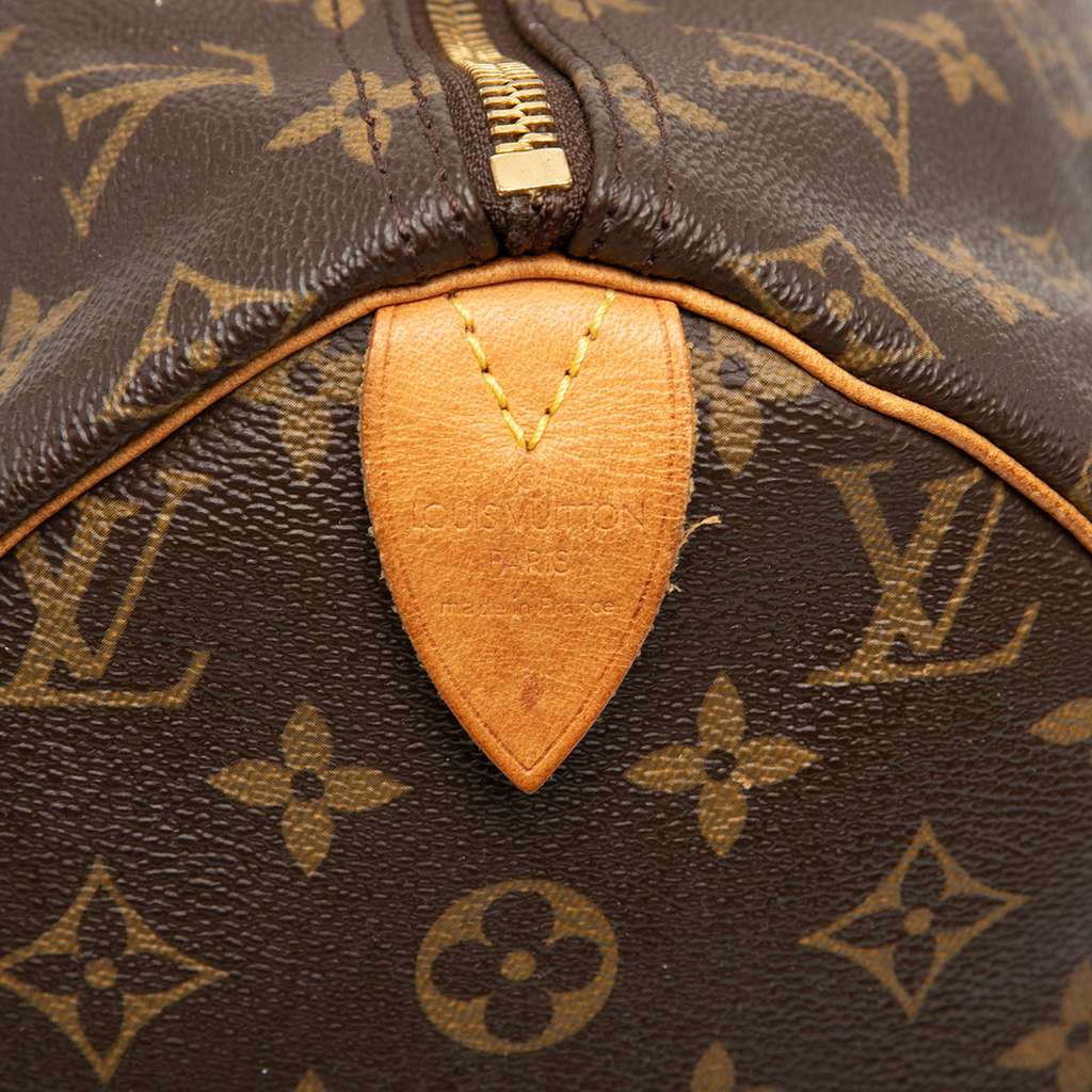 Louis Vuitton Monogram Speedy 40 Brown Good condition - Box View