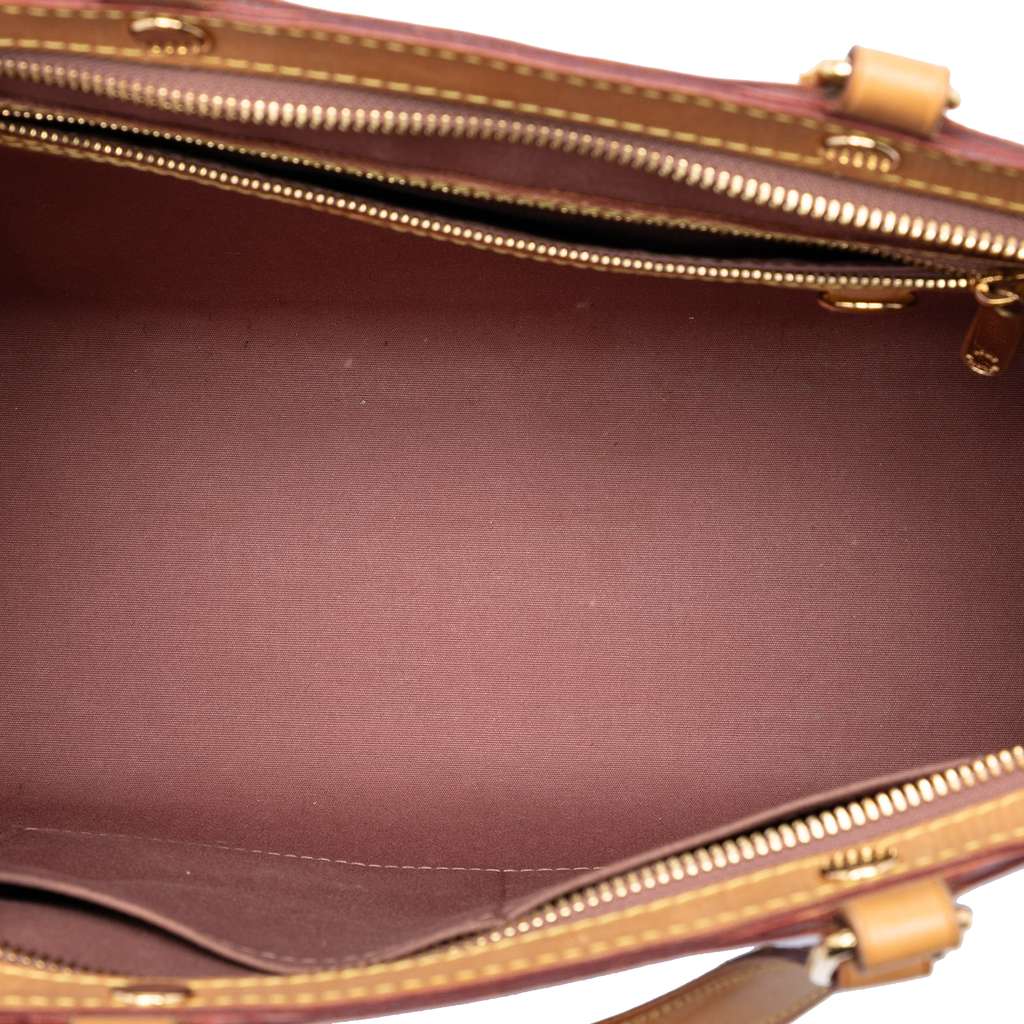 Louis Vuitton Monogram Vernis Brea MM Brown Leather Good condition - Model View