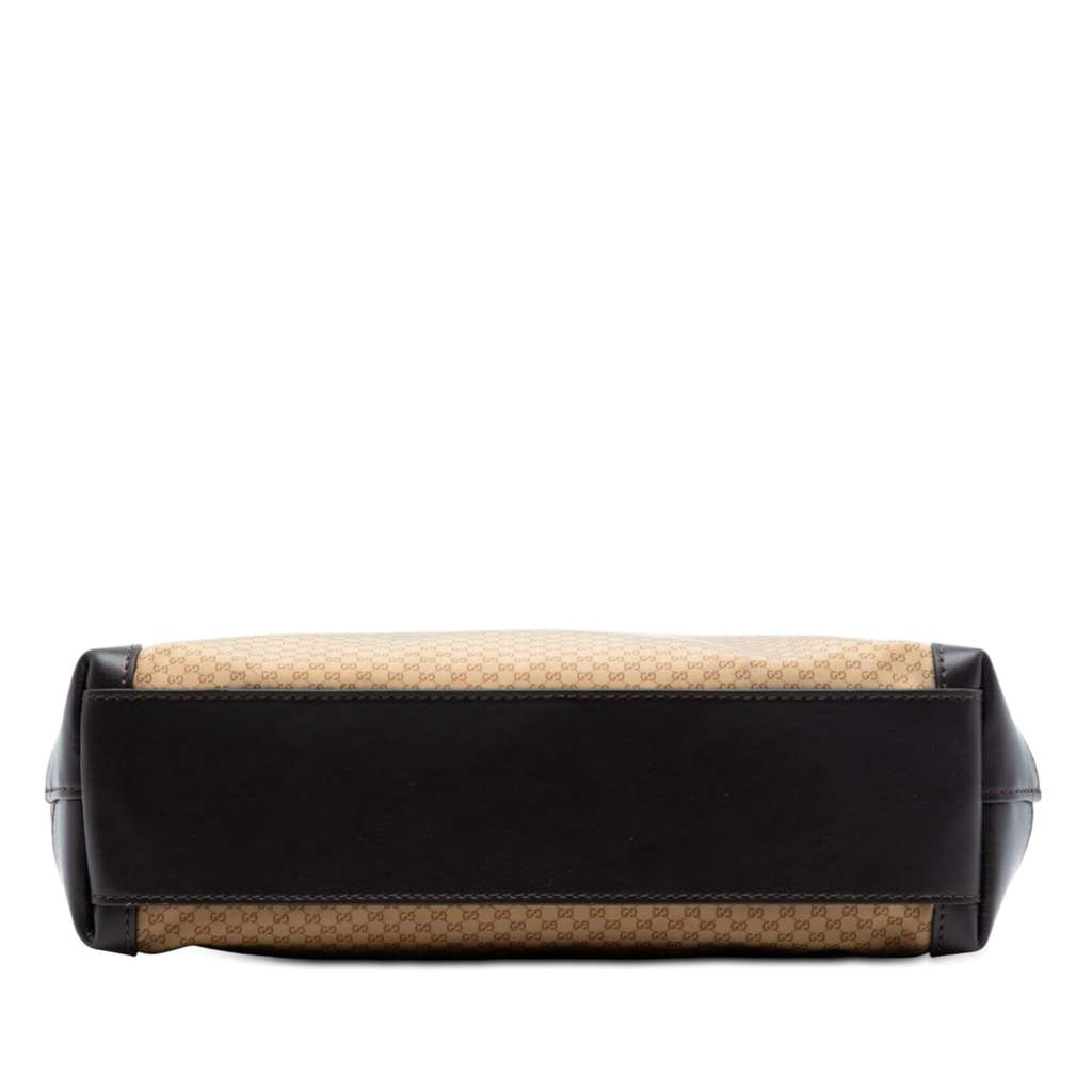 Gucci Micro GG Supreme Tote Beige Canvas Good condition - Inside View