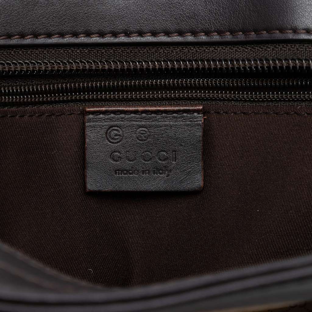 Gucci Micro GG Supreme Tote Beige Canvas Good condition - Box View