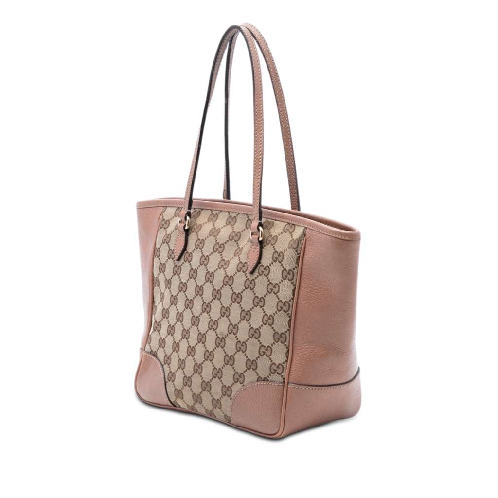 Gucci GG Canvas Bree Tote Beige Good condition - Back View