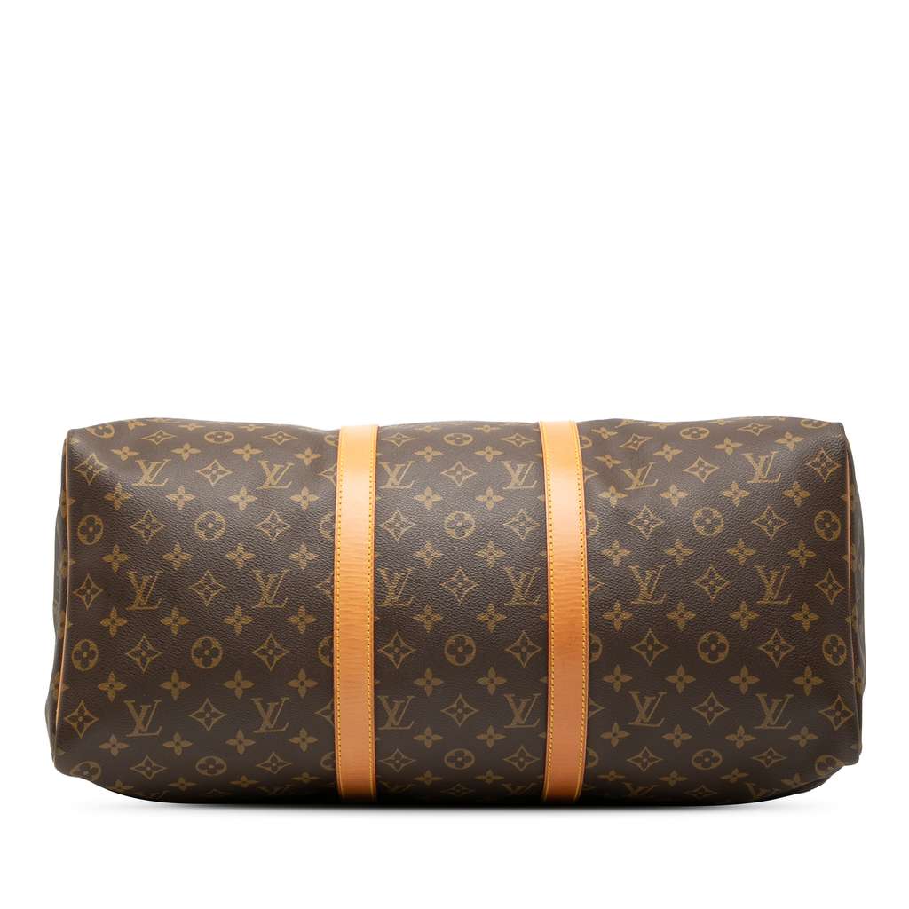 Louis Vuitton Monogram Keepall 50 Brown Good condition - Inside View