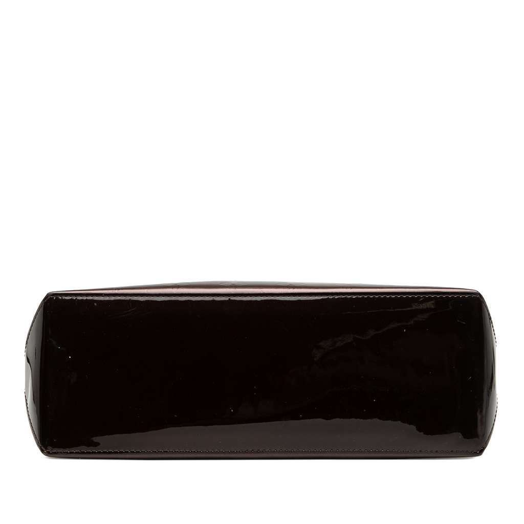 Louis Vuitton Monogram Vernis Wilshire PM Purple Leather Good condition - Inside View