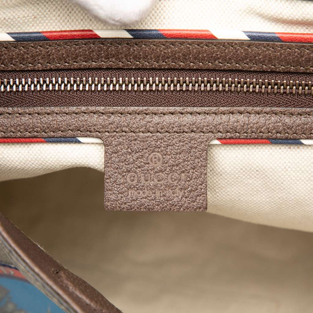 Gucci Medium GG Supreme Courrier Soft Tote Beige Good condition - Box View