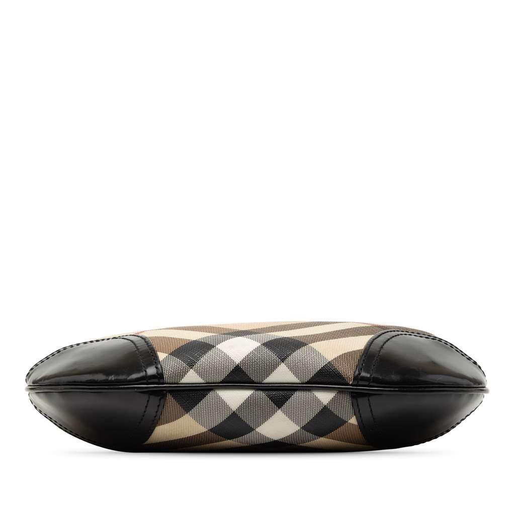 Burberry Supernova Check Coated Canvas Dryden Crossbody Beige Good condition - Inside View