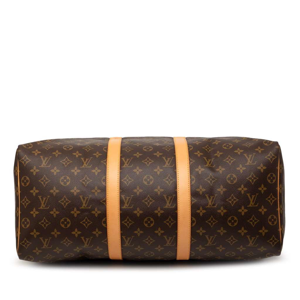 Louis Vuitton Monogram Keepall 50 Brown Good condition - Inside View