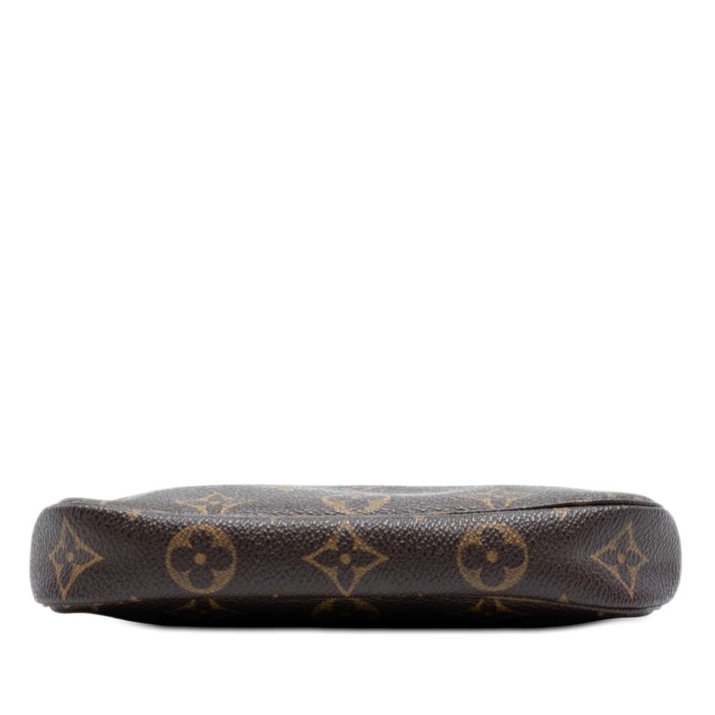 Louis Vuitton Monogram Mini Pochette Accessoires Brown Good condition - Inside View