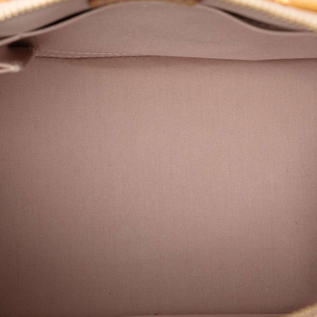 Louis Vuitton Monogram Vernis Alma PM Beige Leather Good condition - Model View