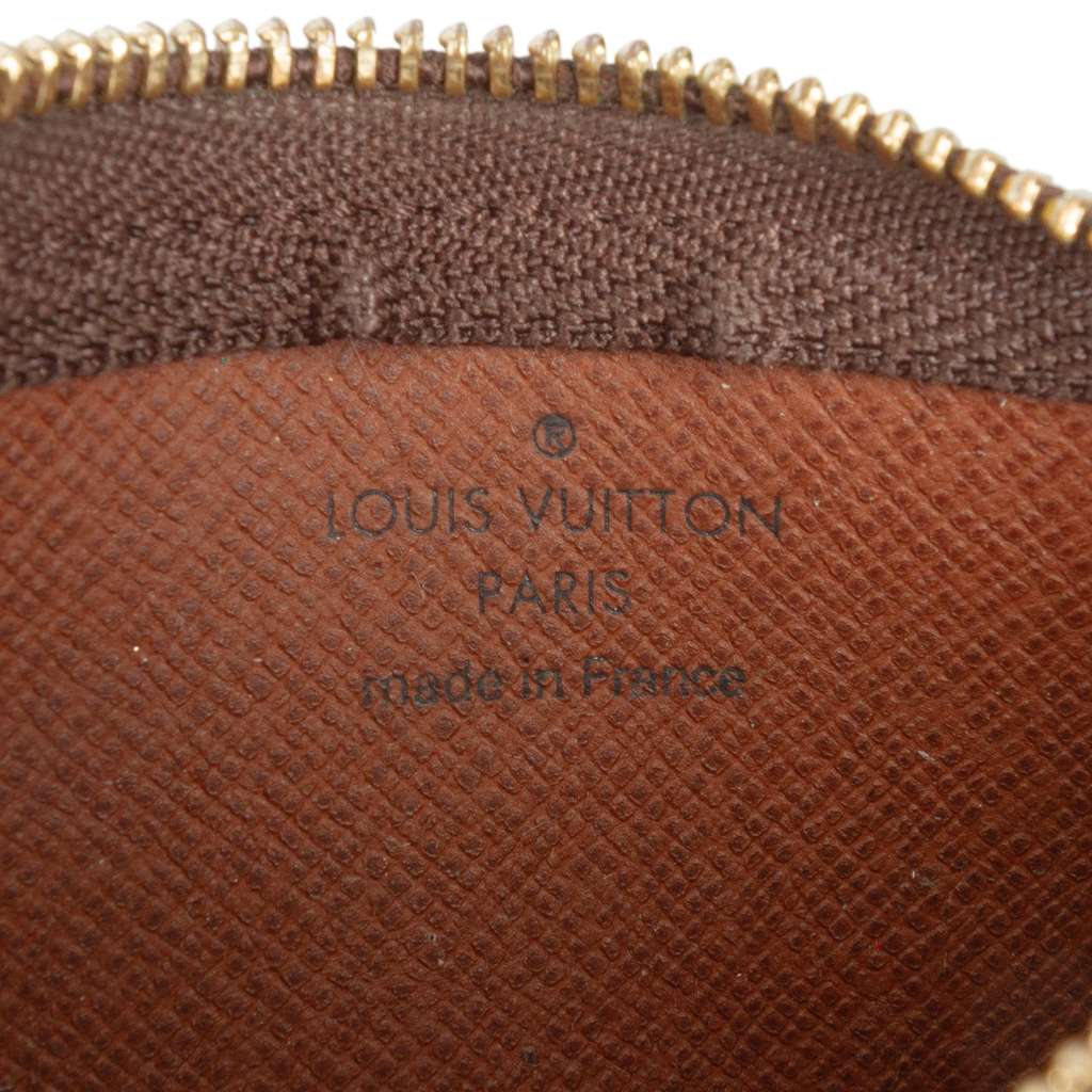 Louis Vuitton Monogram Key Pouch Brown Good condition - Box View