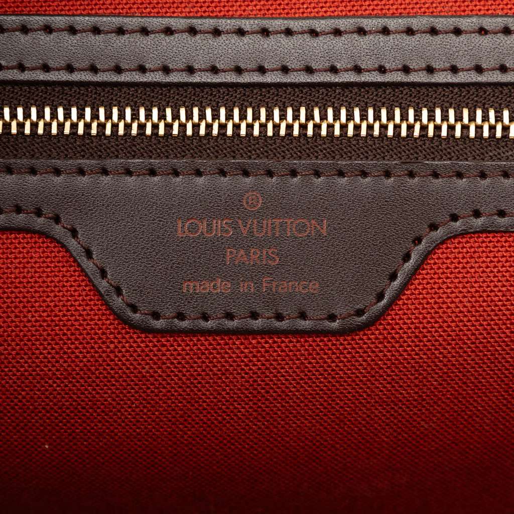 Louis Vuitton Damier Ebene Nolita Brown Fair condition - Box View