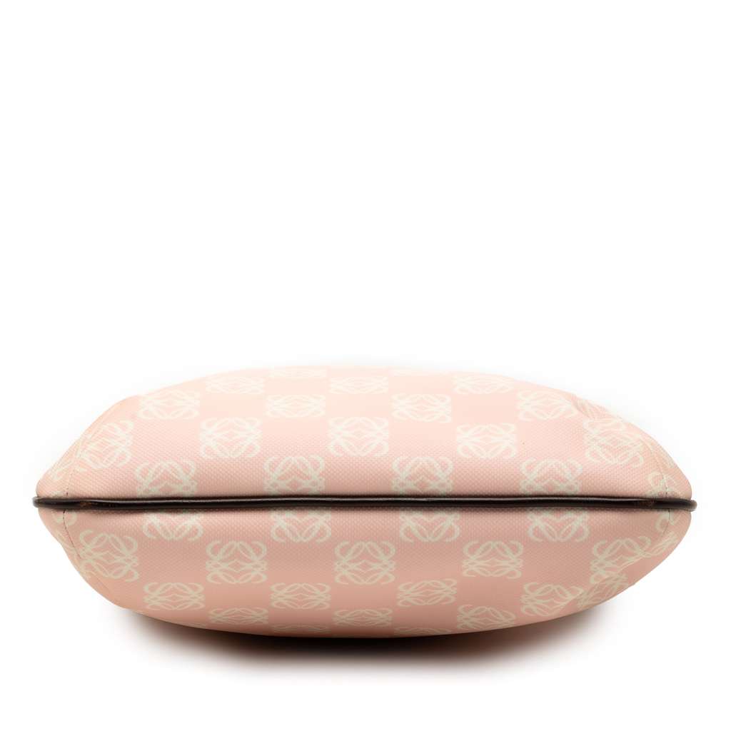 Loewe Anagram Coated Canvas Crossbody Pink Canvas Good condition - Inside View