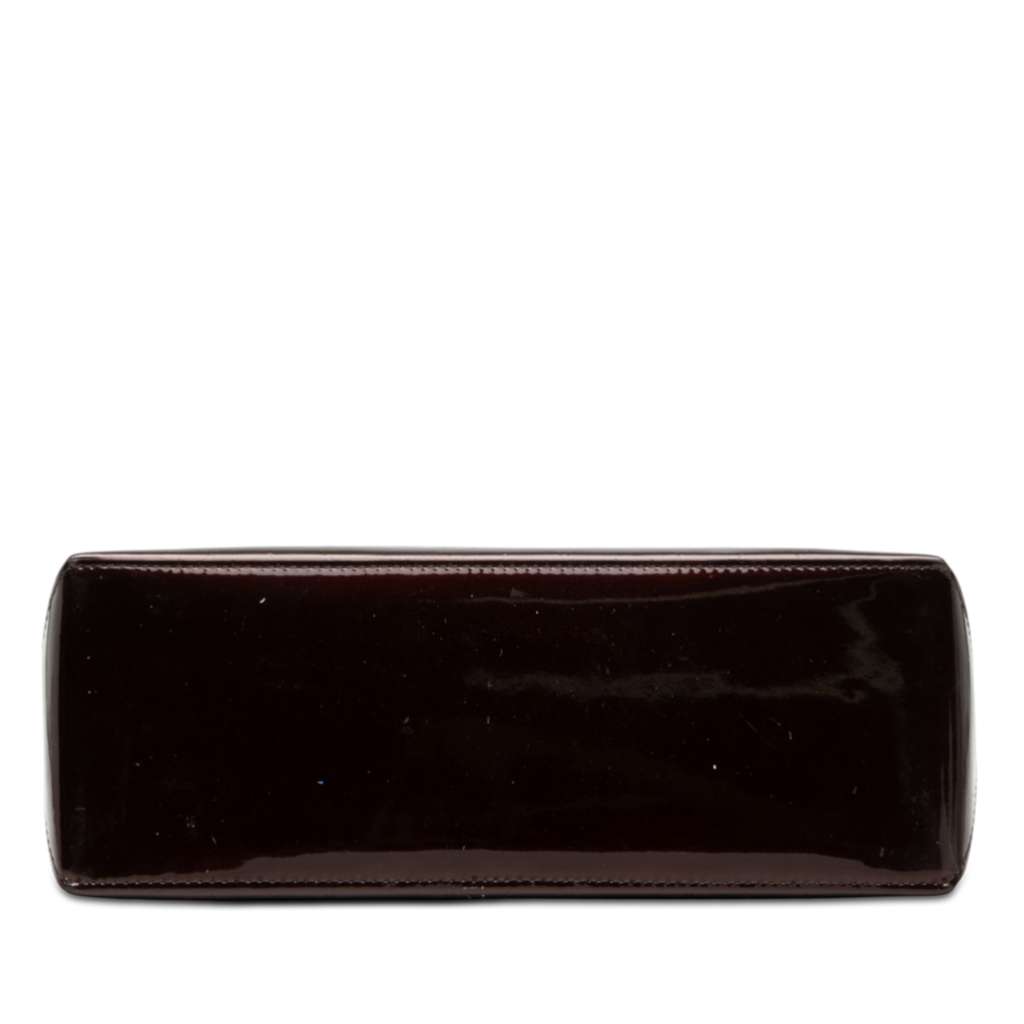 Louis Vuitton Monogram Vernis Wilshire PM Purple Leather Good condition - Inside View