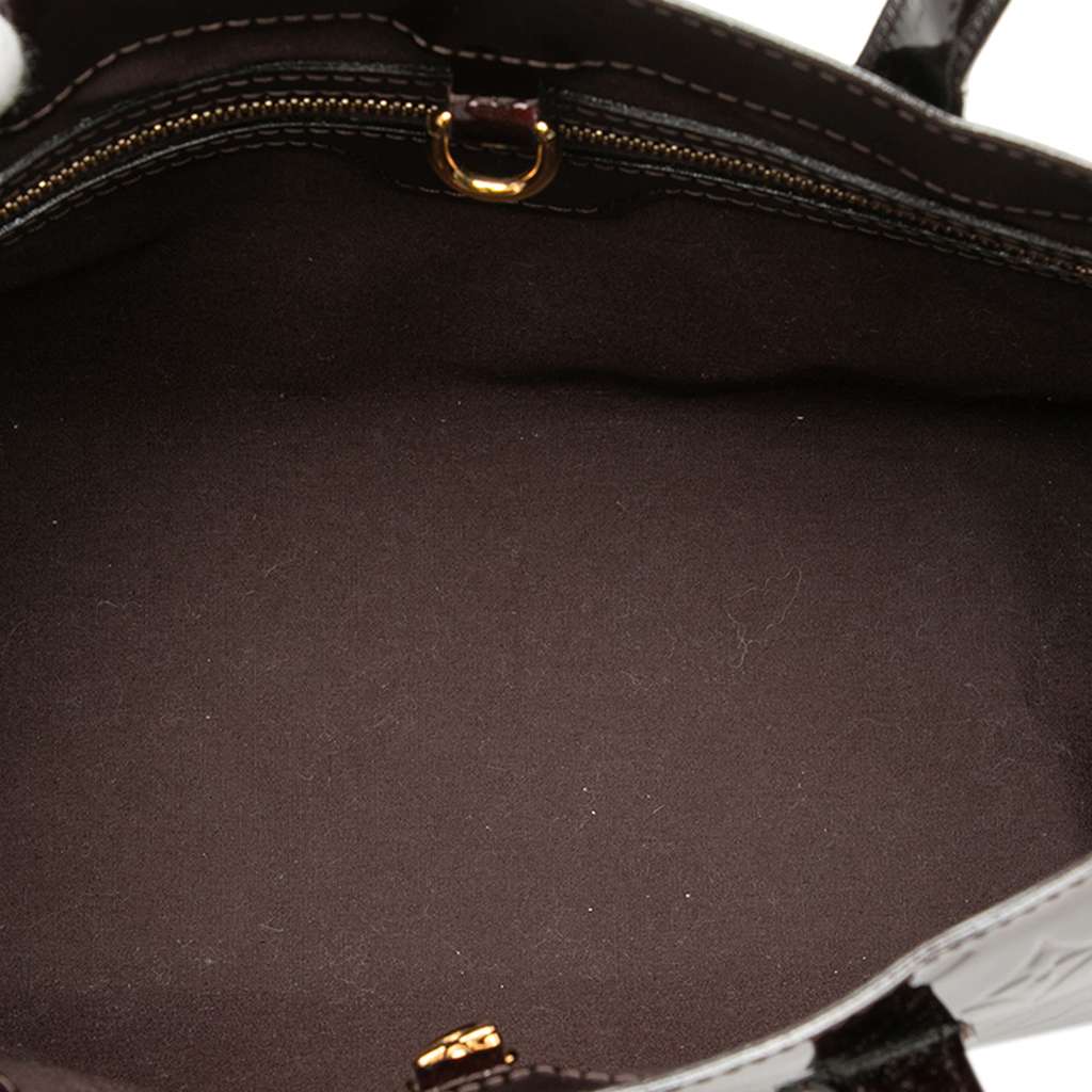 Louis Vuitton Monogram Vernis Wilshire PM Purple Leather Good condition - Model View