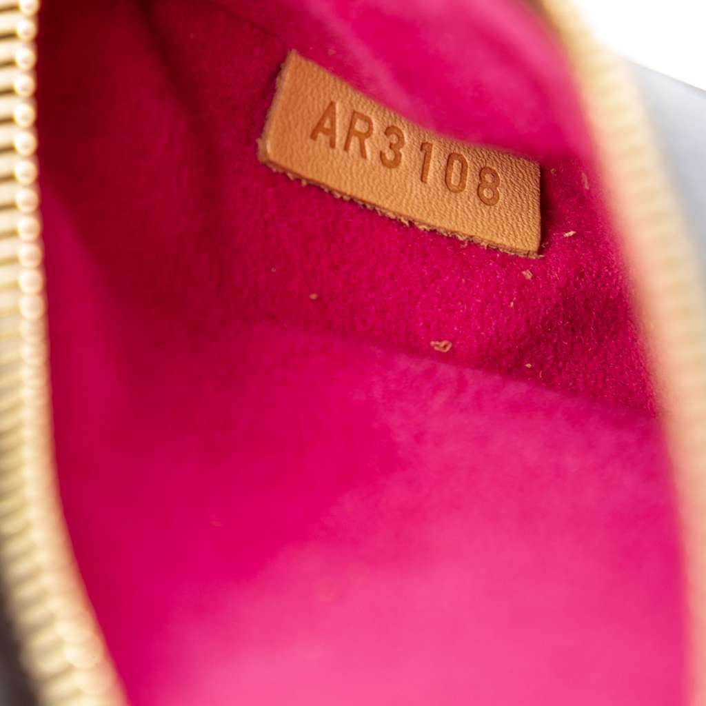 Louis Vuitton Monogram Patches Pochette Metis Brown Good condition - Box View