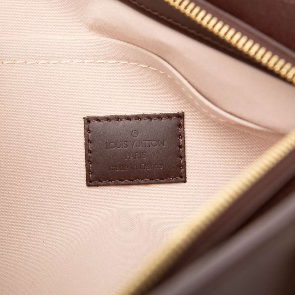 Louis Vuitton Monogram Mini Lin Lucille PM Red Canvas Good condition - Box View