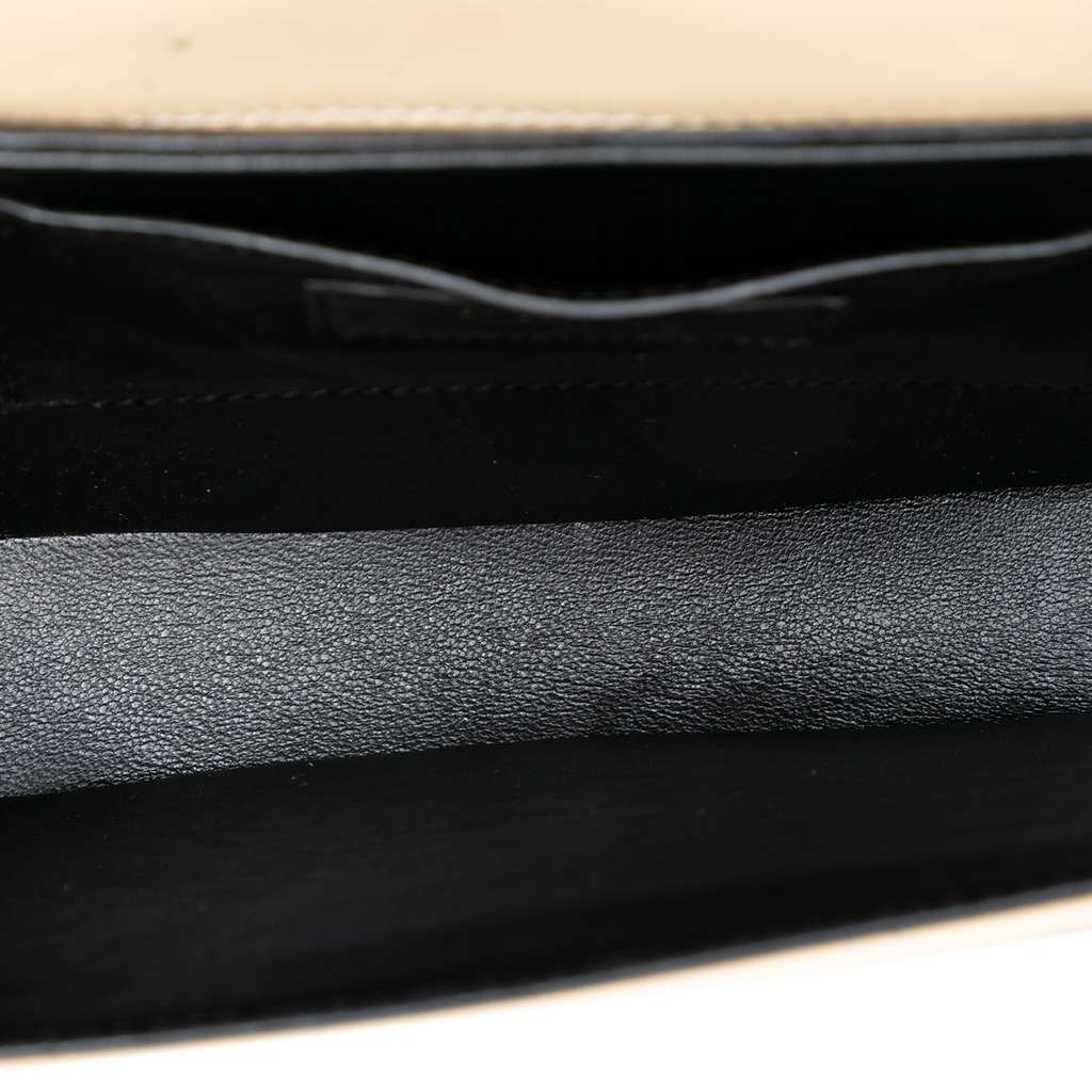 Saint Laurent Medium Smooth Calfskin Solferino Satchel In Box Brown Leather Good condition - Model View