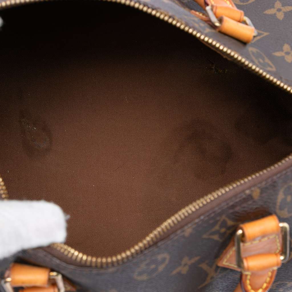Louis Vuitton Monogram Speedy 30 Brown Good condition - Model View