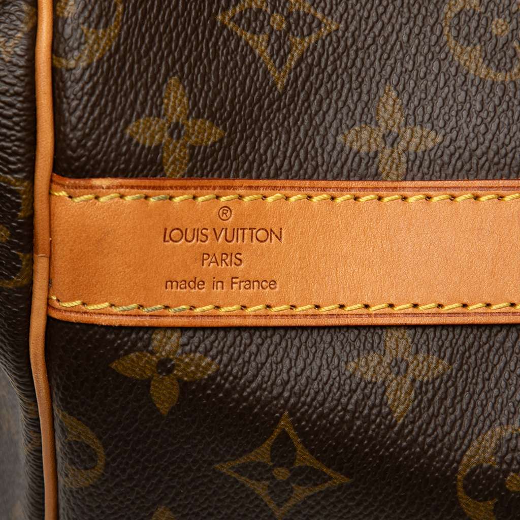 Louis Vuitton Monogram Keepall Bandouliere 55 Brown Fair condition - Box View