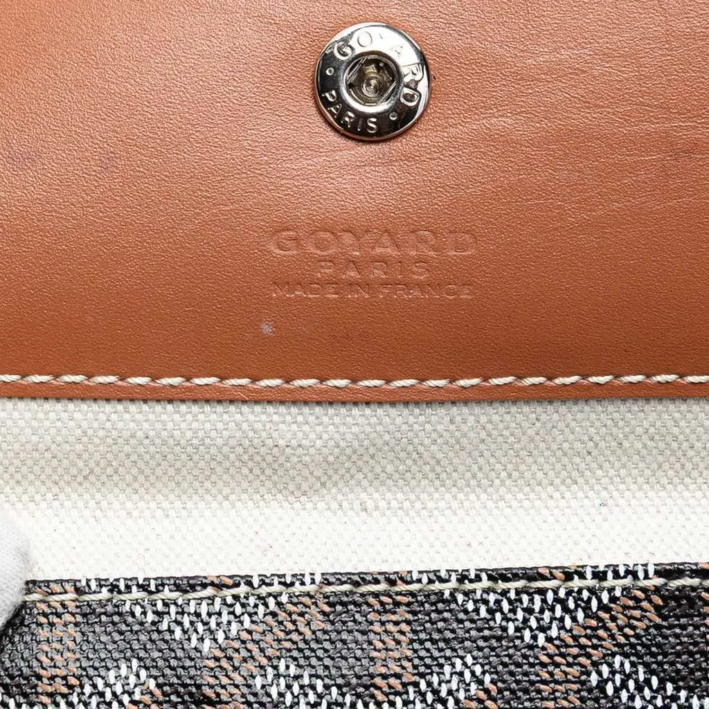 Goyard Goyardine Saint Louis PM Black Canvas Very good - Box View