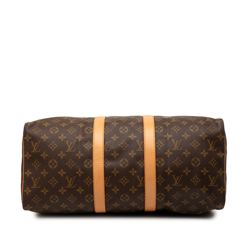 Louis Vuitton Monogram Keepall 45 Brown Good condition - Inside View