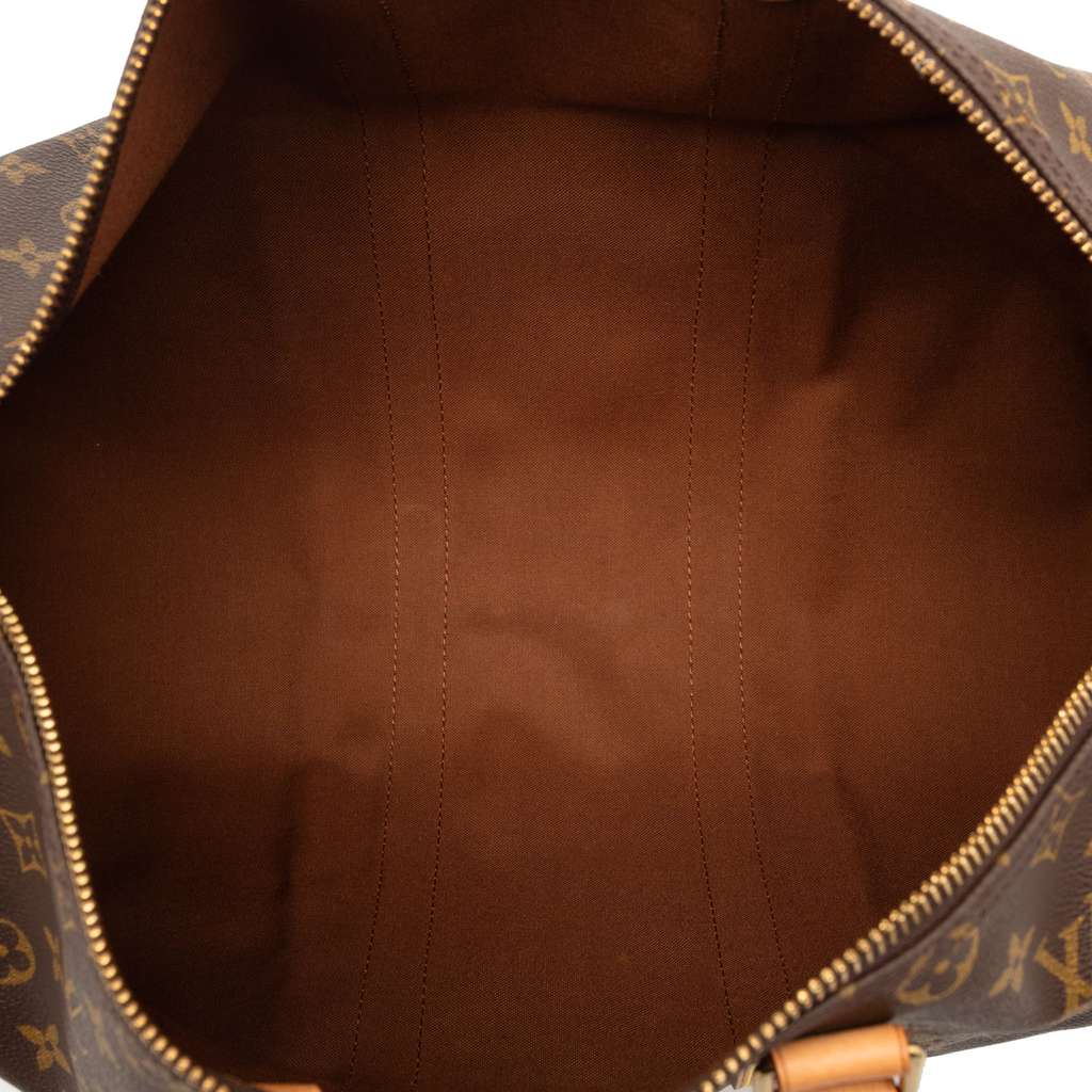 Louis Vuitton Monogram Keepall 45 Brown Good condition - Model View