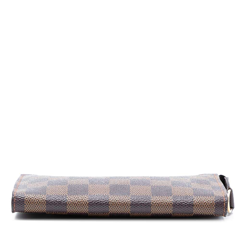 Louis Vuitton Damier Ebene Marais Pouch Brown Good condition - Inside View