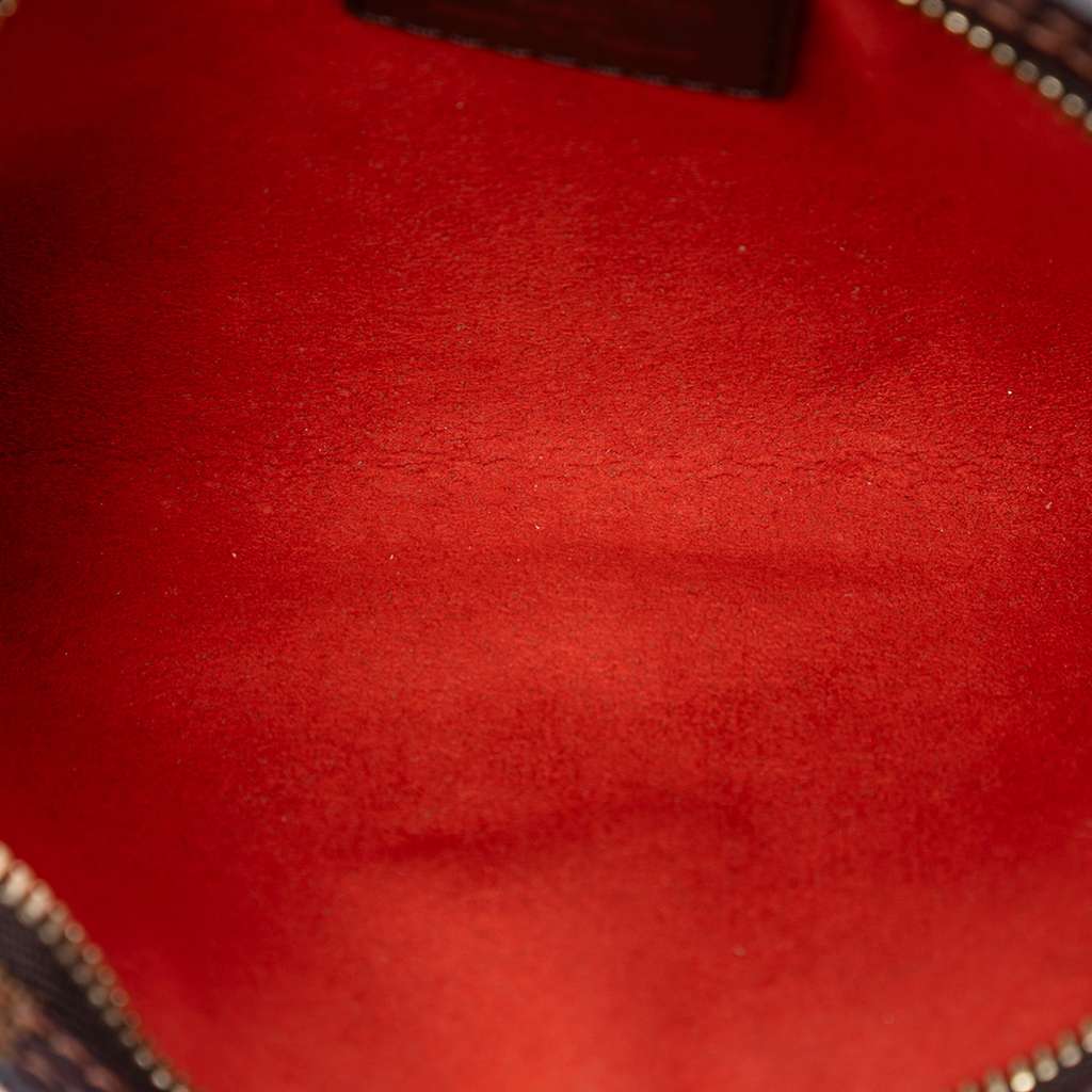 Louis Vuitton Damier Ebene Marais Pouch Brown Good condition - Model View