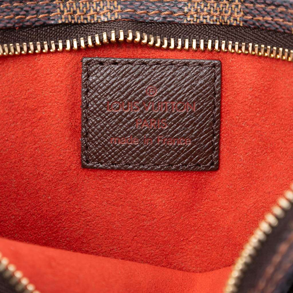 Louis Vuitton Damier Ebene Marais Pouch Brown Good condition - Box View