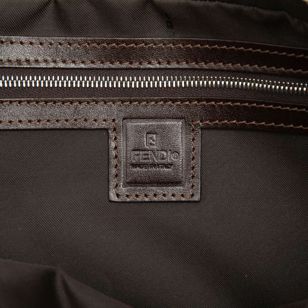 Fendi Zucca Canvas Satchel Brown Canvas Good condition - Box View