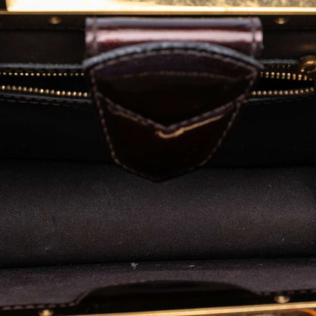 Louis Vuitton Monogram Vernis Deesse PM Purple Leather Good condition - Model View