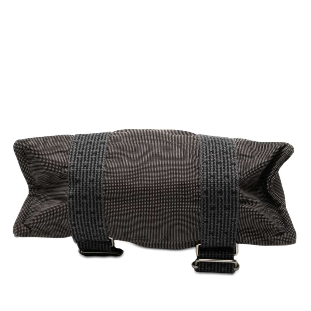 Hermès Canvas Herline Backpack MM Grey Canvas Good condition - Inside View