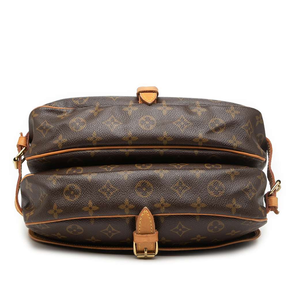 Louis Vuitton Monogram Saumur 30 Brown Good condition - Inside View