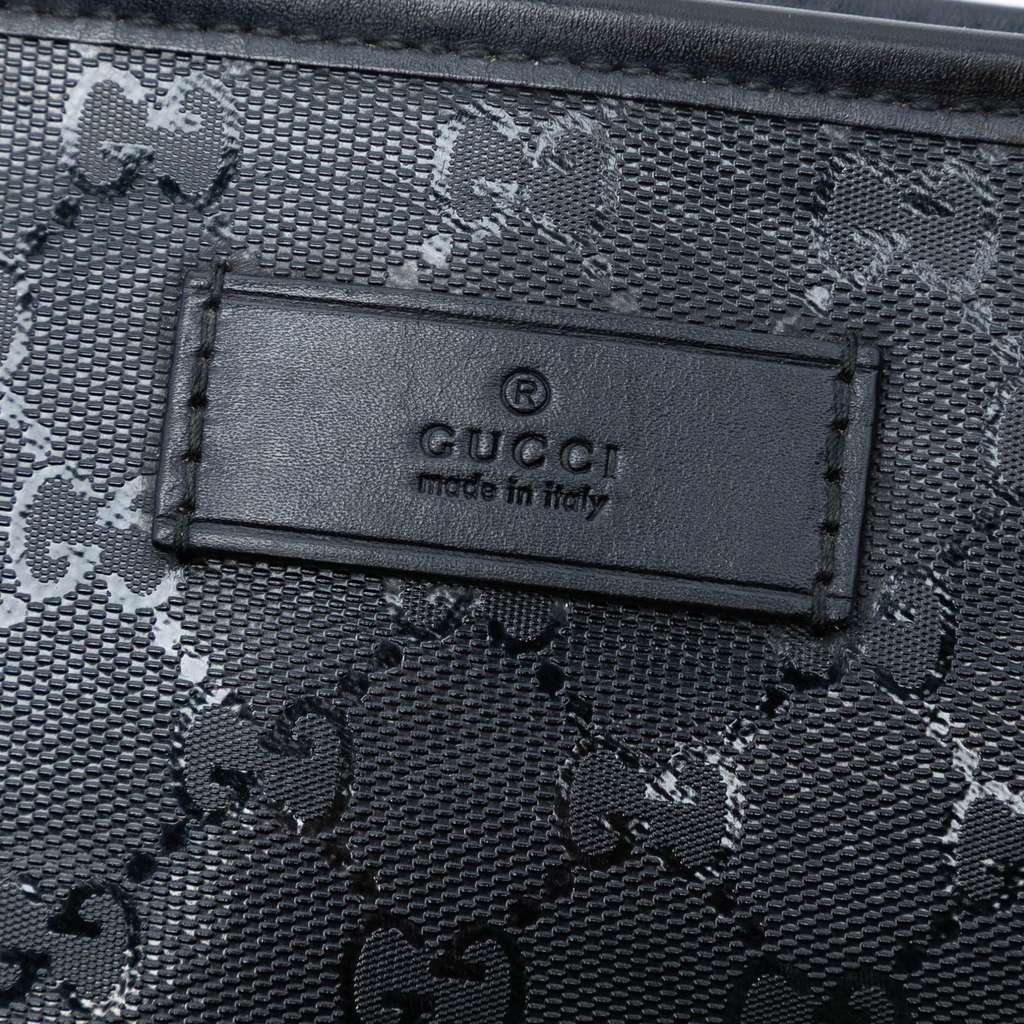 Gucci Medium GG Imprime Tote Black Canvas Good condition - Box View