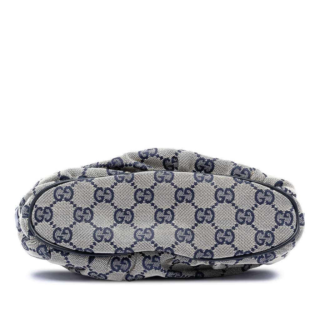 Gucci GG Canvas Web Handbag Beige Good condition - Inside View