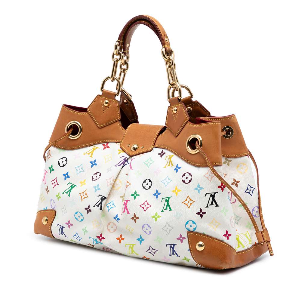 Louis Vuitton Monogram Multicolore Ursula White Good condition - Back View