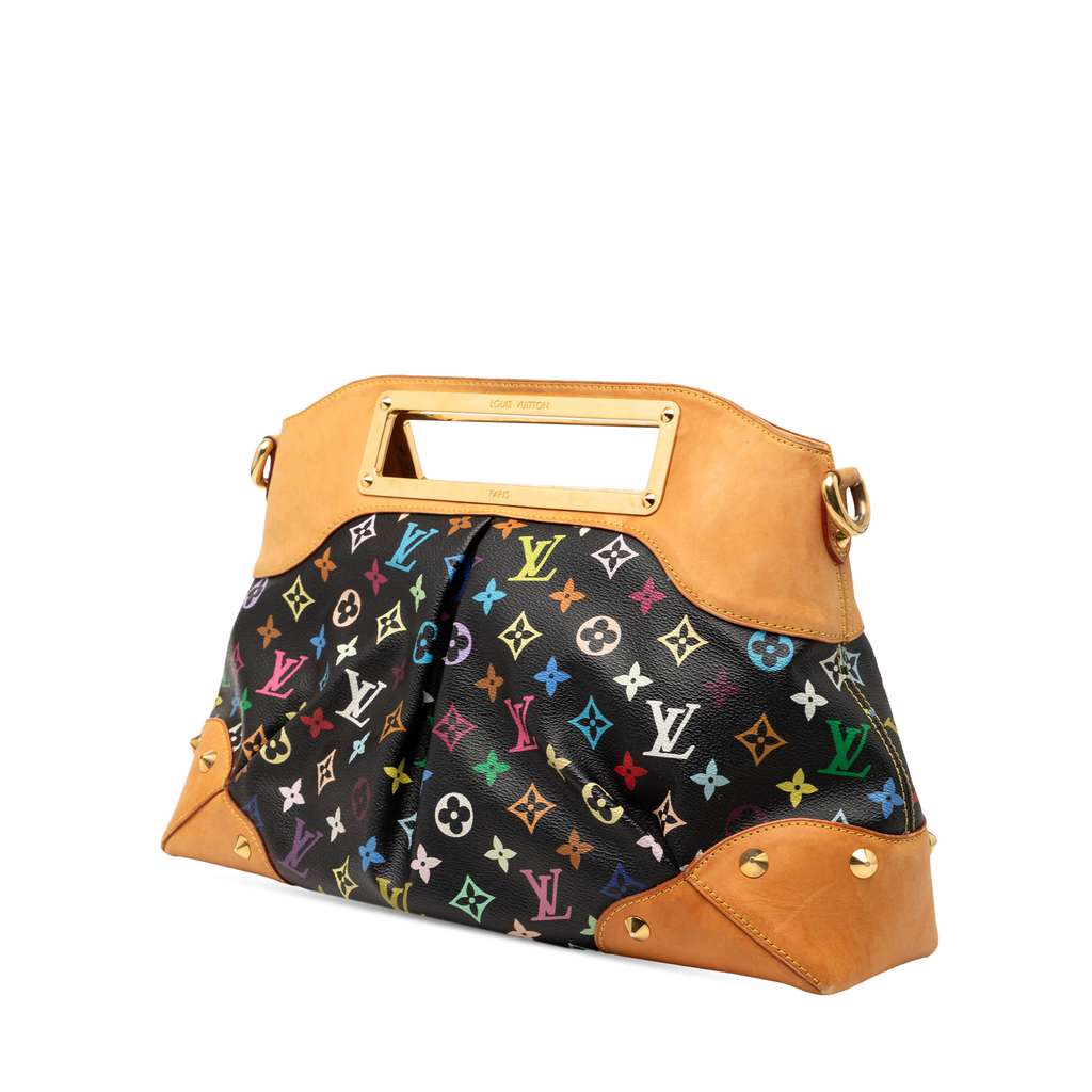 Louis Vuitton Monogram Multicolore Judy GM Black Good condition - Back View