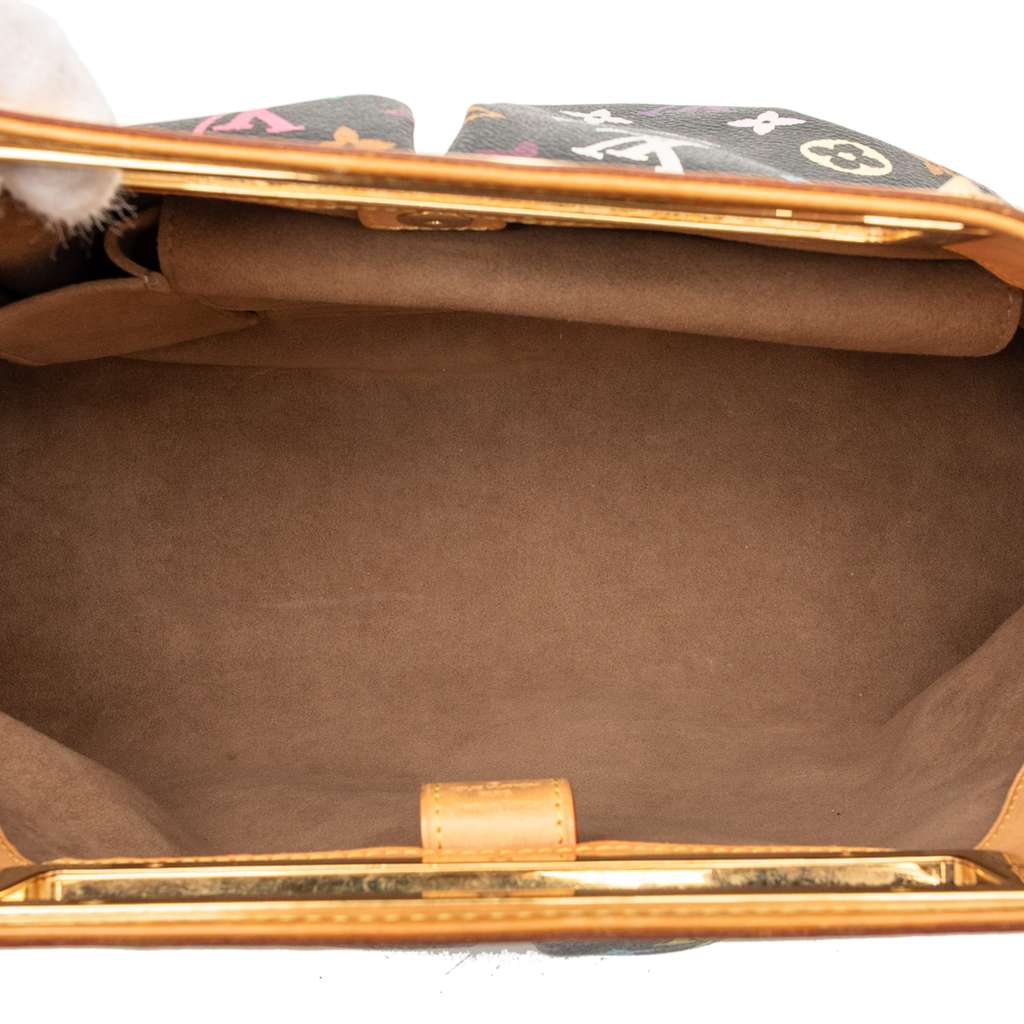 Louis Vuitton Monogram Multicolore Judy GM Black Good condition - Model View