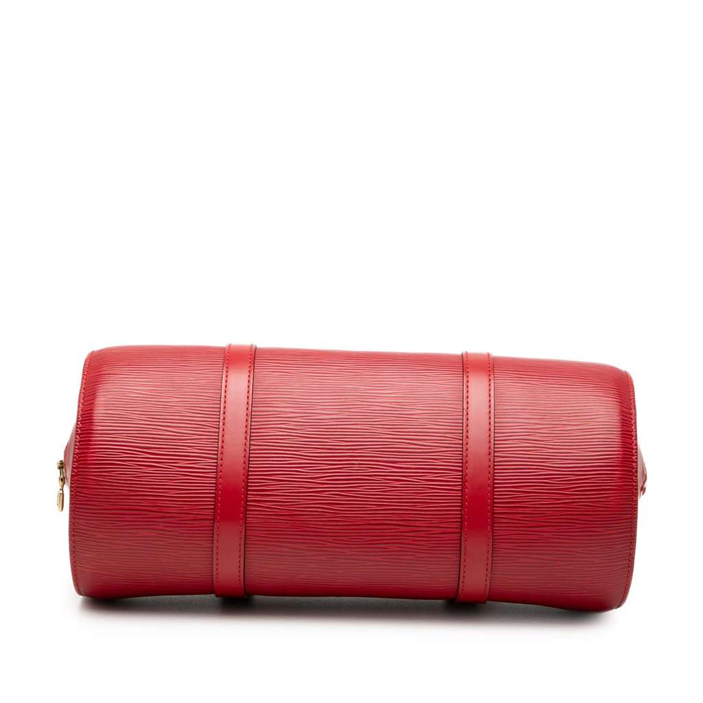 Louis Vuitton Epi Soufflot Red Leather Good condition - Inside View
