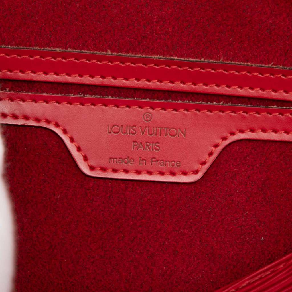 Louis Vuitton Epi Soufflot Red Leather Good condition - Box View