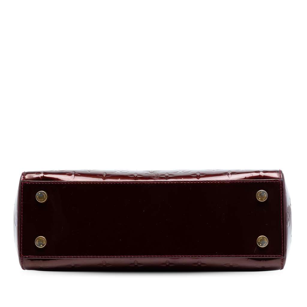 Louis Vuitton Monogram Vernis Brea MM Red Leather Good condition - Inside View