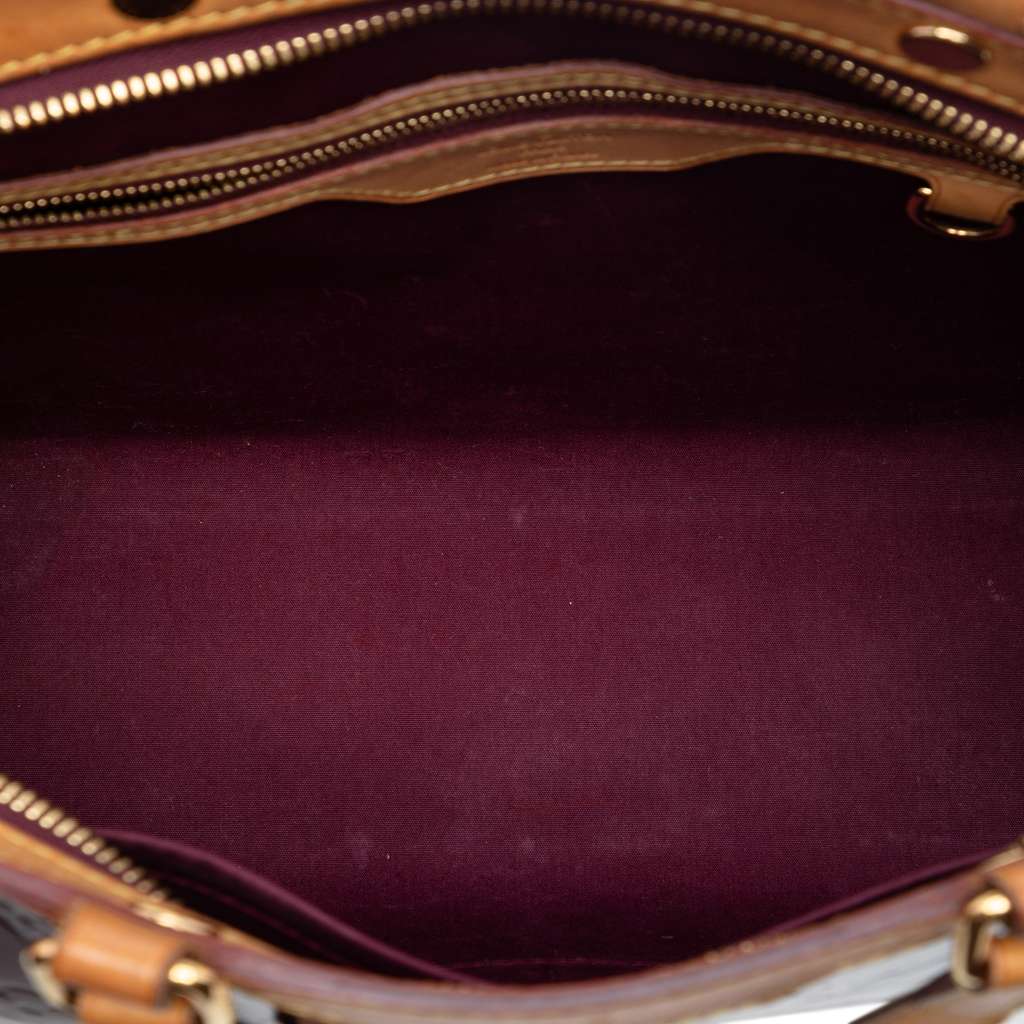 Louis Vuitton Monogram Vernis Brea MM Red Leather Good condition - Model View