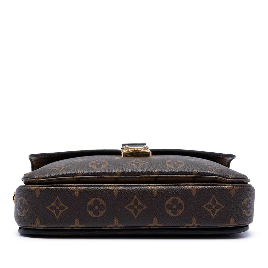 Louis Vuitton Monogram Reverse Pochette Metis Brown Good condition - Inside View